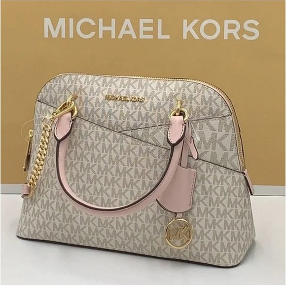 Michael Kors Jet Set Travel Medium Dome Satchel Shoulder Bag - Picture 4 of 16